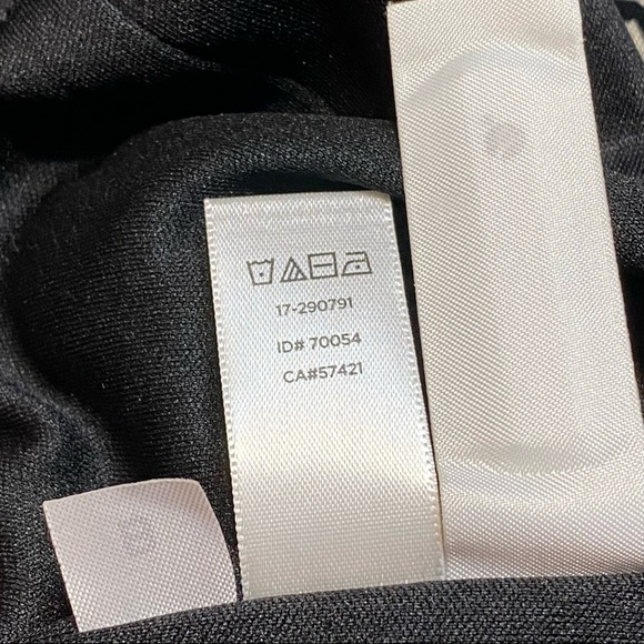 LOFT Black & Off White Tweed Sleeveless Shift Dress 
Size S - Picture 5 of 9